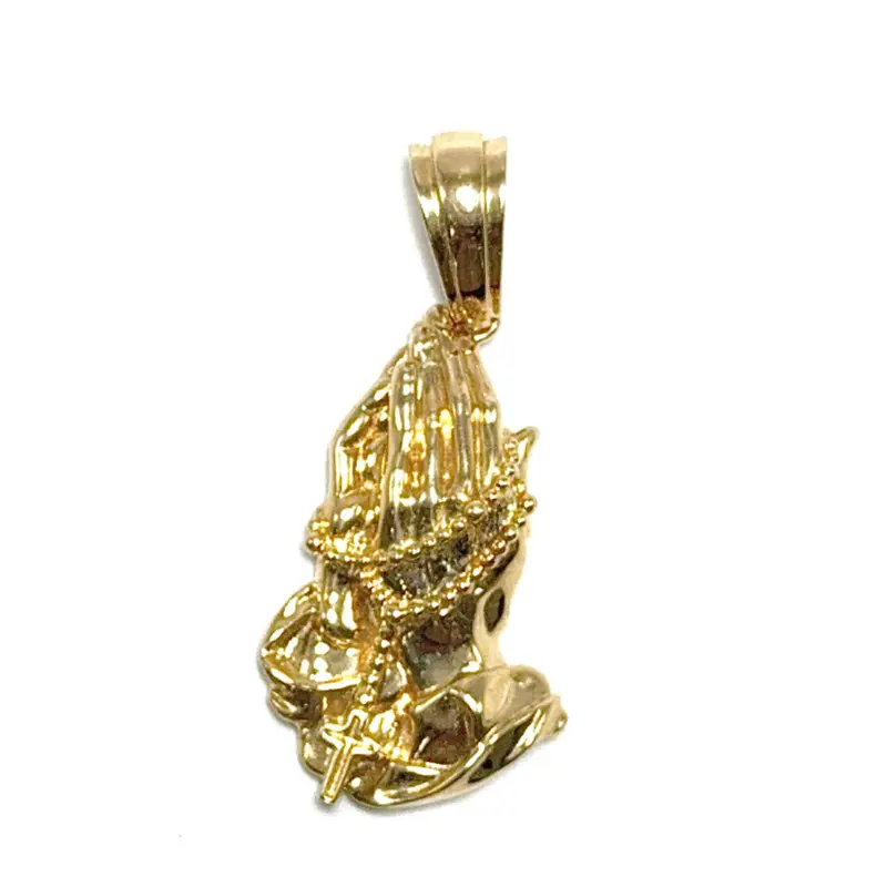 PRAYER PENDANT - 14K