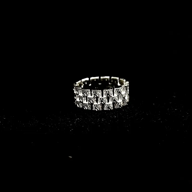 President-Link-Link Ring - Silver 925