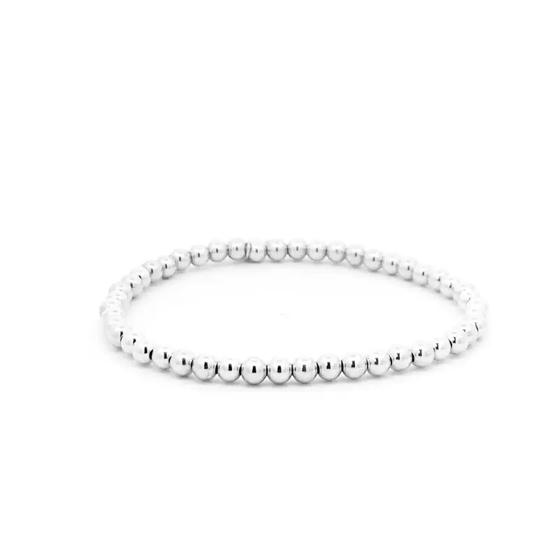 PScallme Armband Basic 4mm Silver