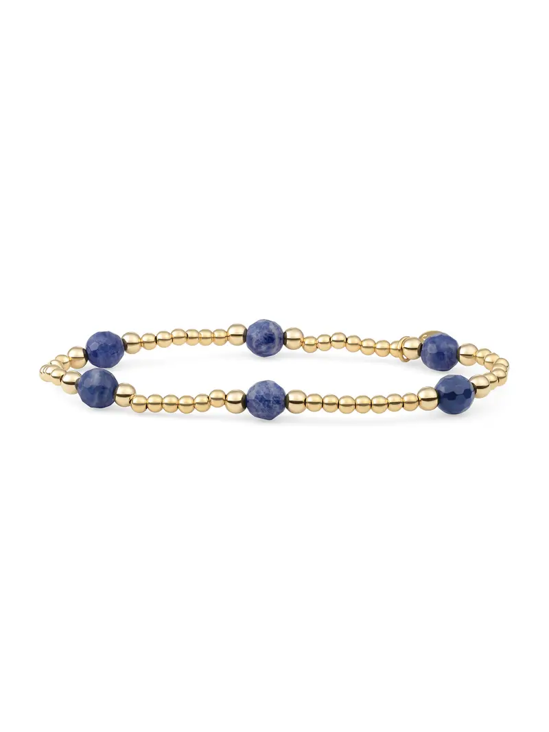 Reverse Bold Mix Armband Sodalite