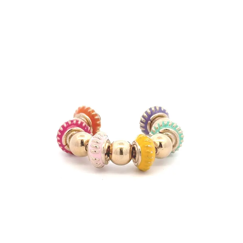 Ring california 6mm gold coloured
