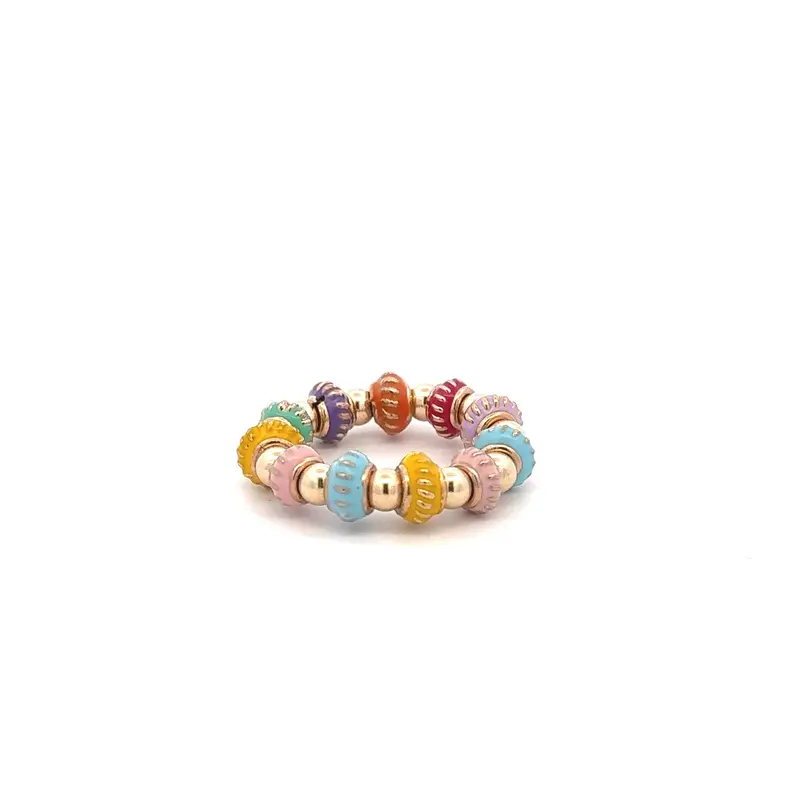 Ring california gold coloured