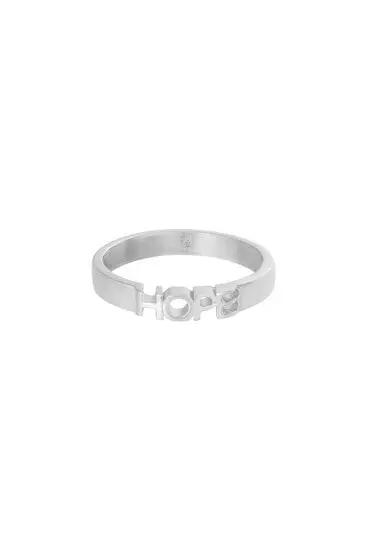 Ring Hope Zilver - Maat 16