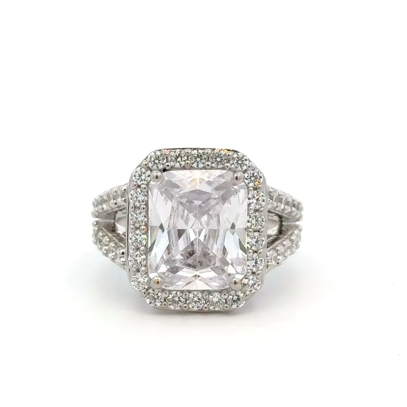 Ring ivy silver