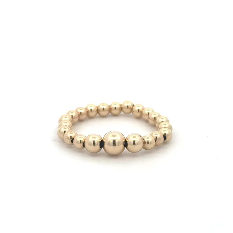 Ring three gold coloured
