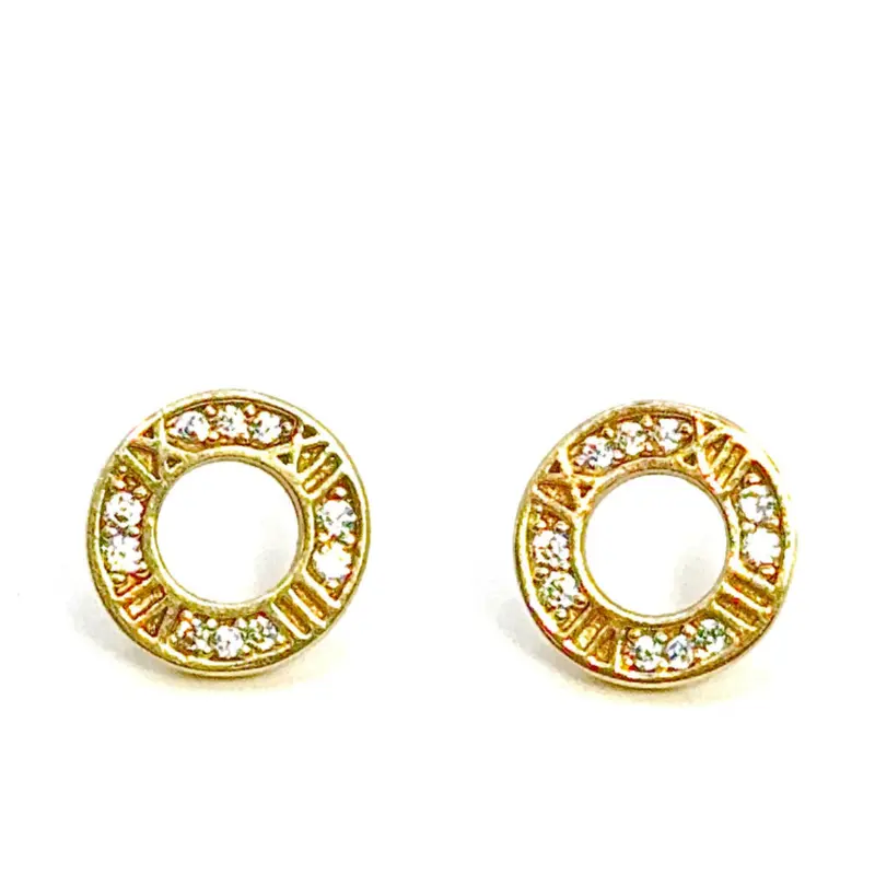 ROMAN EARRINGS - 14K