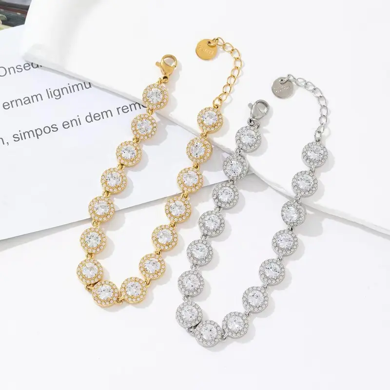 Roundy strass armband