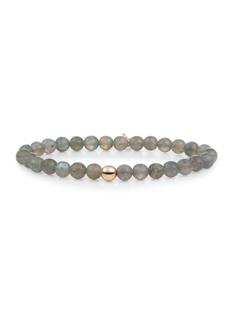 Saturn Armband Large Labradorite