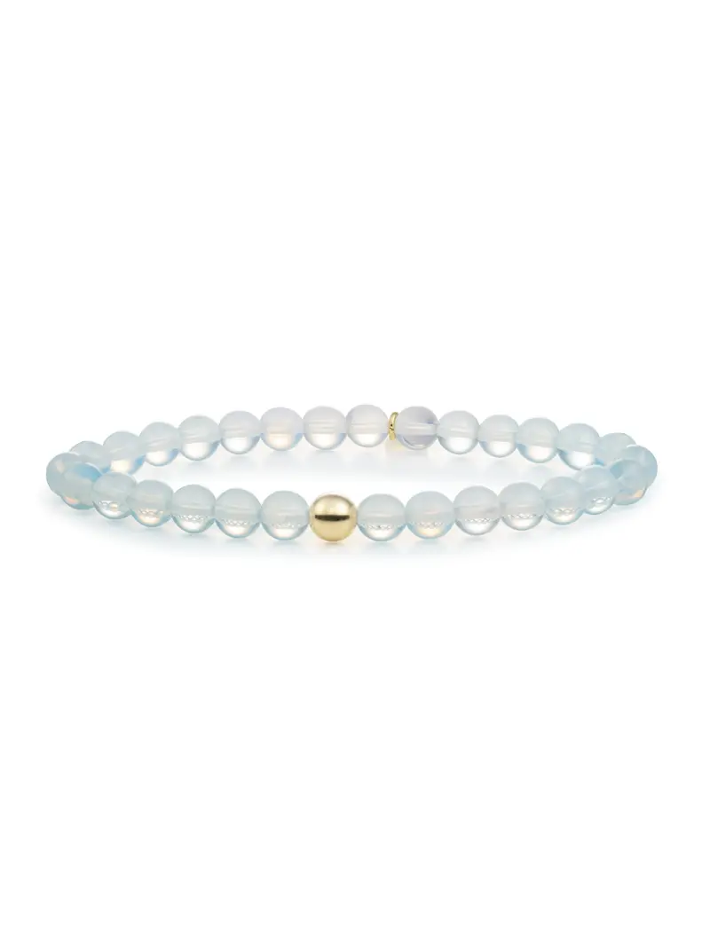 Saturn Armband Large Opalite