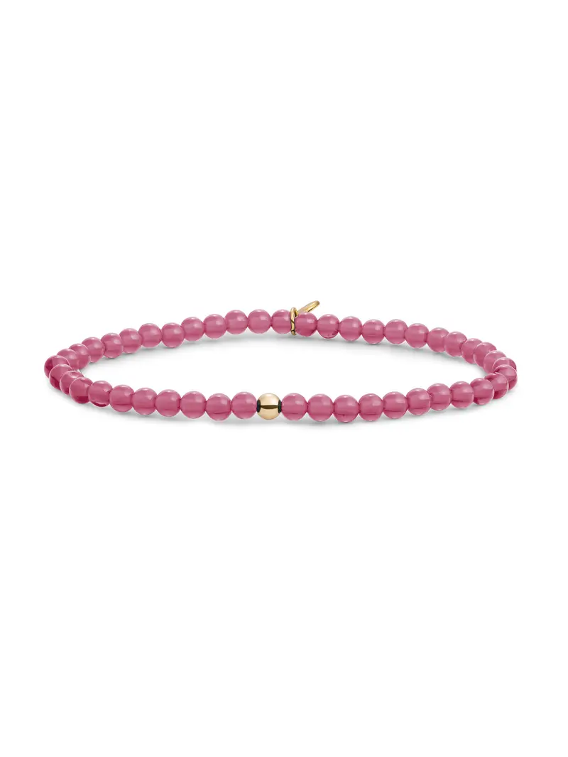 Saturn Armband Small Candy Jade