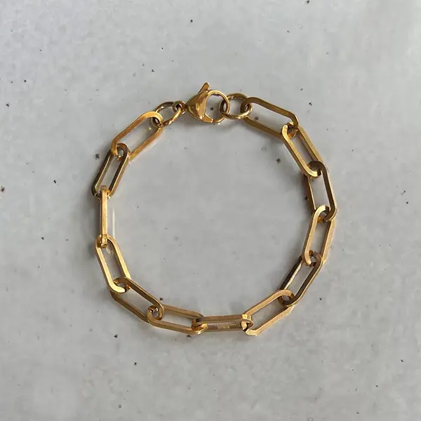 Schakel Armband goud Chunky