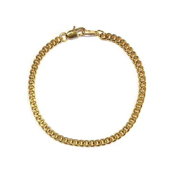 Schakel armband Johnny verguld