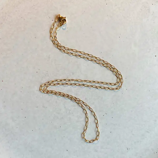 Schakel Ketting 60 cm ovaal