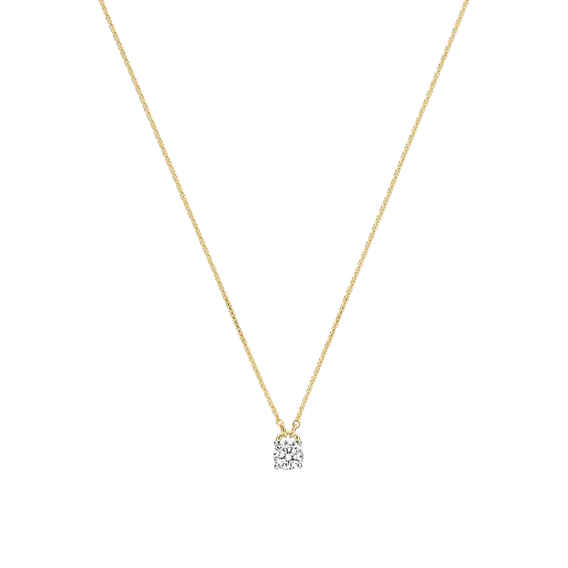 Schakel Zirkonia Ketting