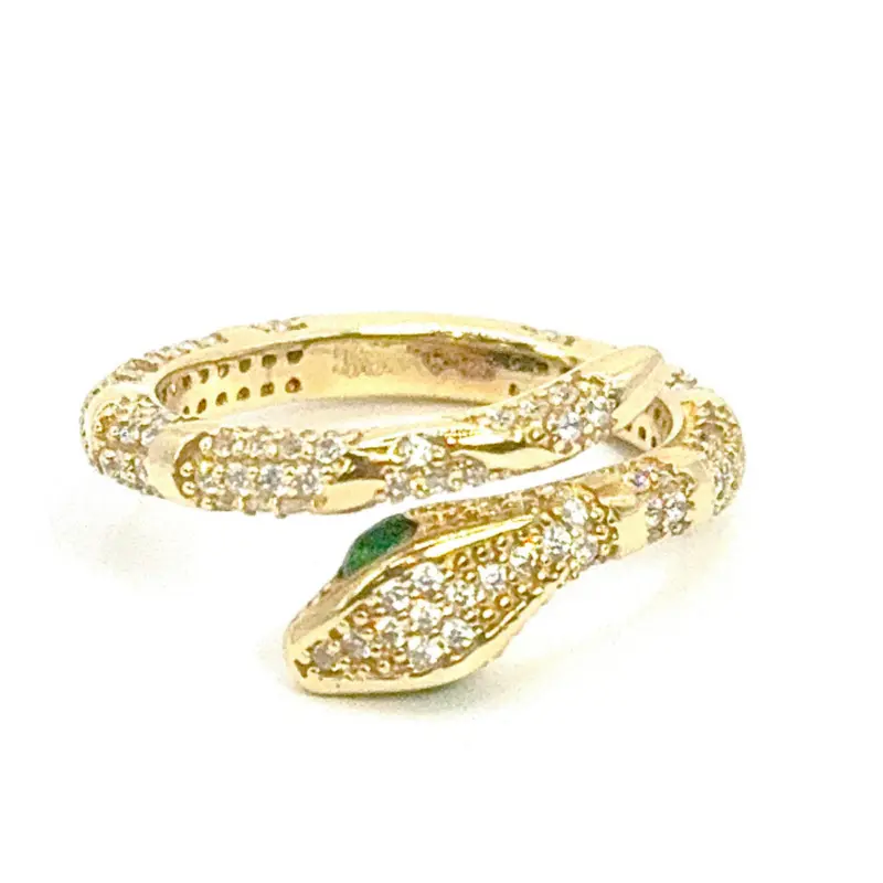 SERPENT RING - 14k Gold