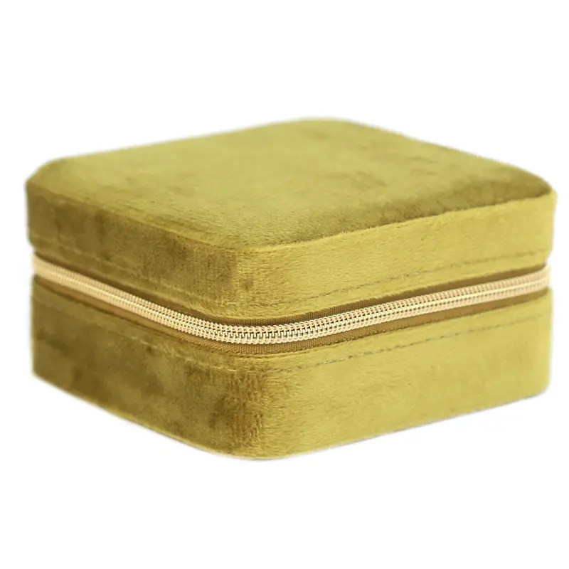 Sieradendoosje velvet olive