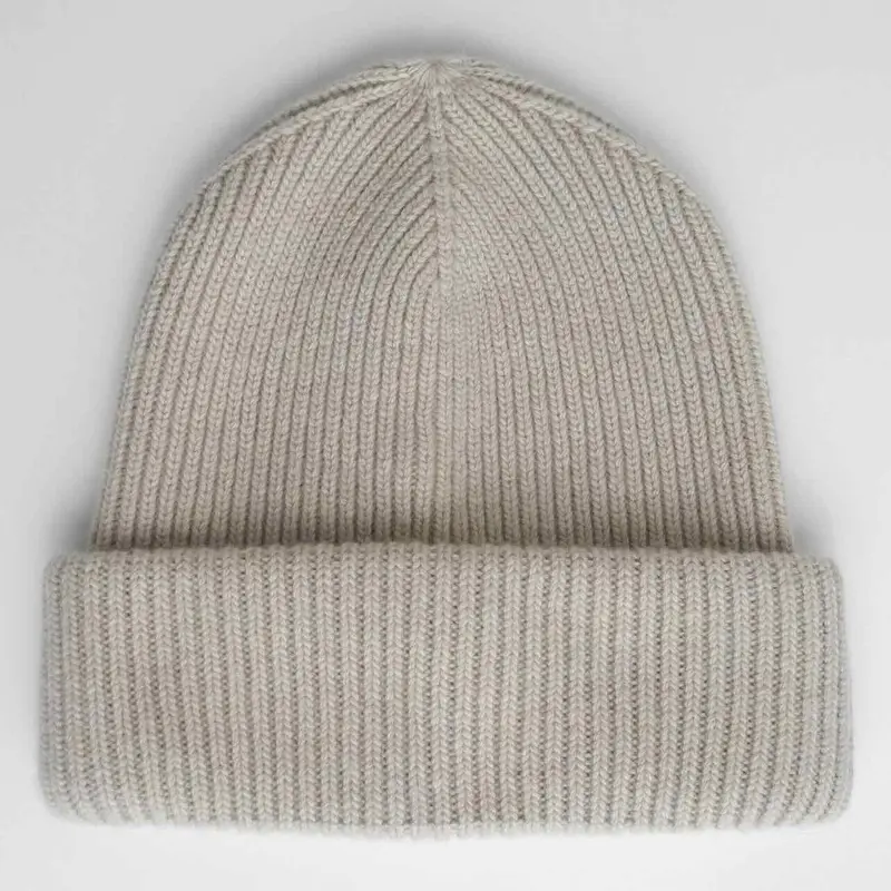sjaalmania beanie light sand