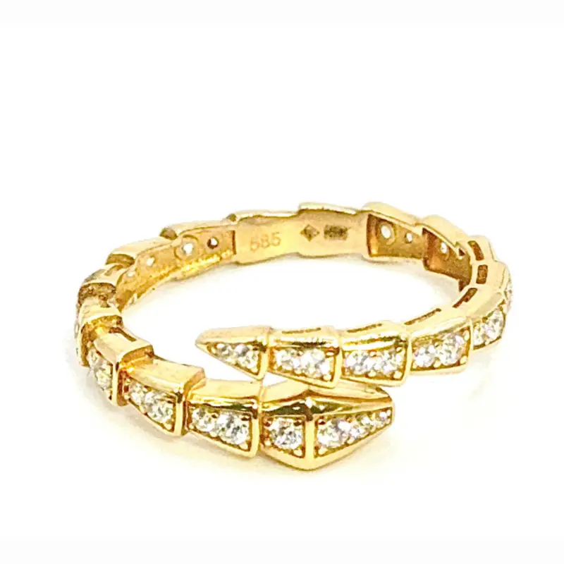 SNAKE RING - 14k Gold