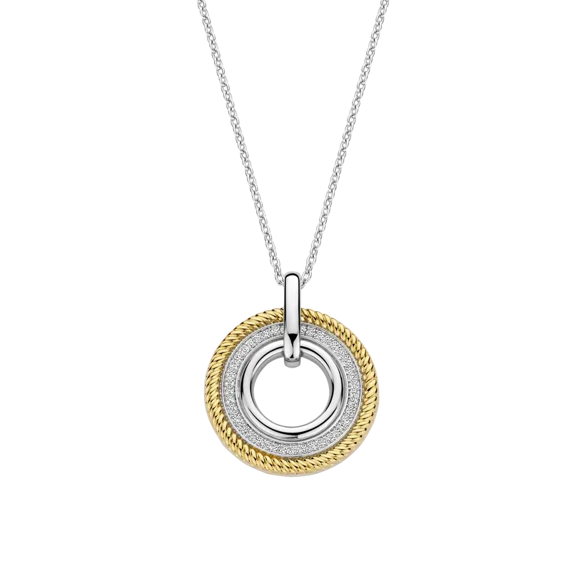 Structure Cirkel Ketting met hanger
