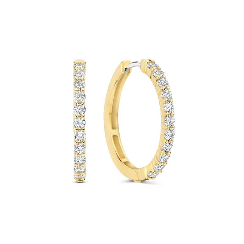 Tennis Large Hoops 21,5mm