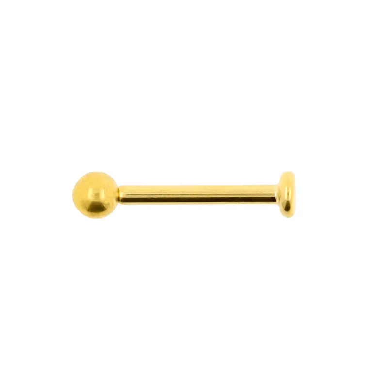 Titanium Labret Goud