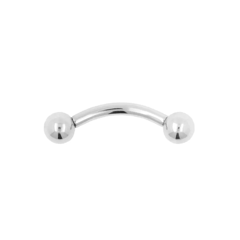 Titanium Mini Banana Zilver