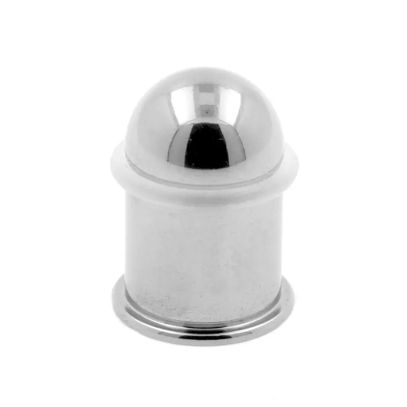 Titanium Stretch Plug - Bullet Zilver