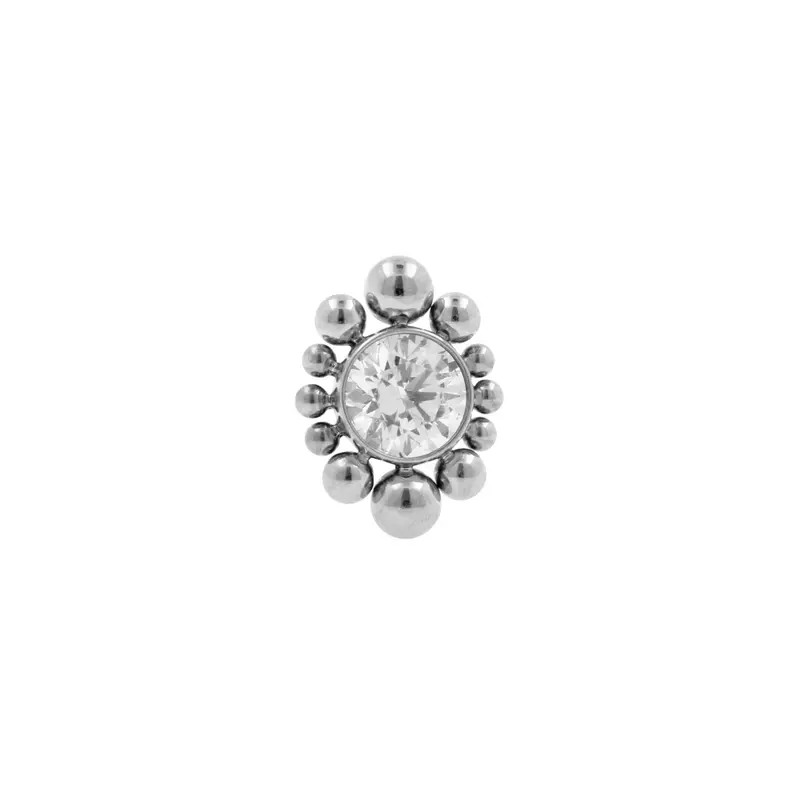 Titanium Zirkonia Cluster Clear
