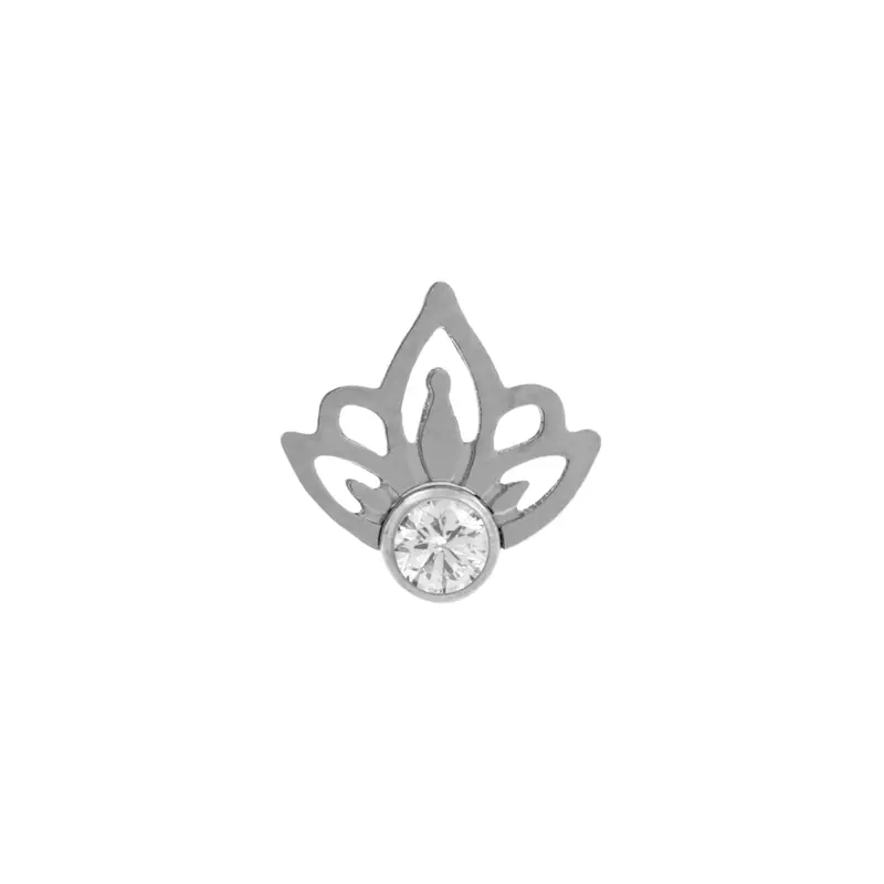 Titanium Zirkonia Lotus - Zilver