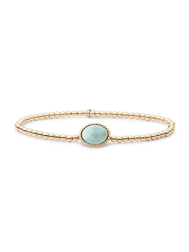 Twist Armband Amazonite