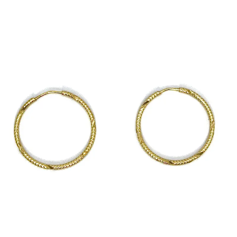TWIST EARRINGS - 14K