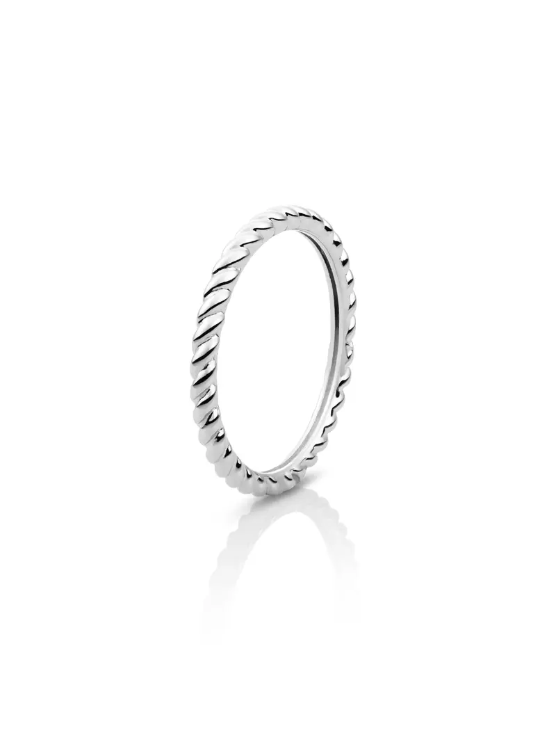 Twist Ring Additional Zilver