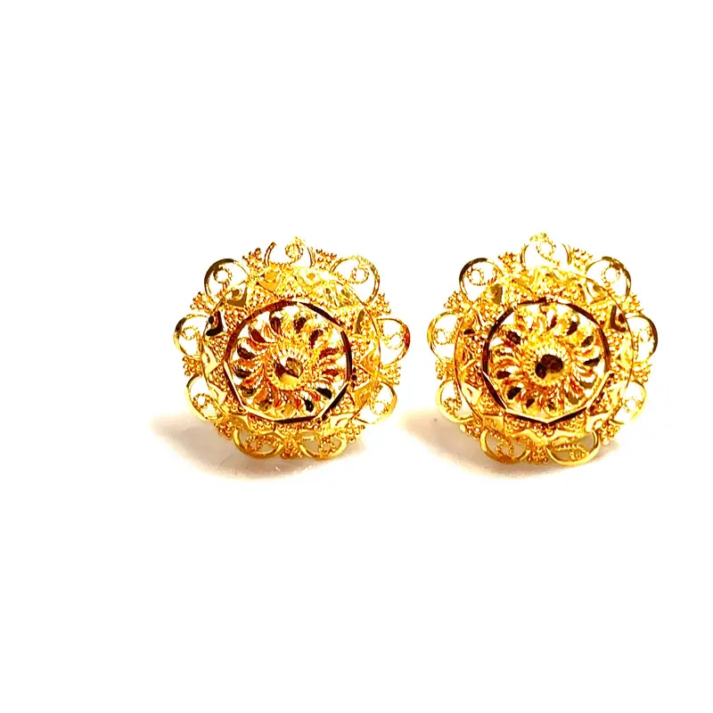 Umbrella Earrings - 22 carat gold