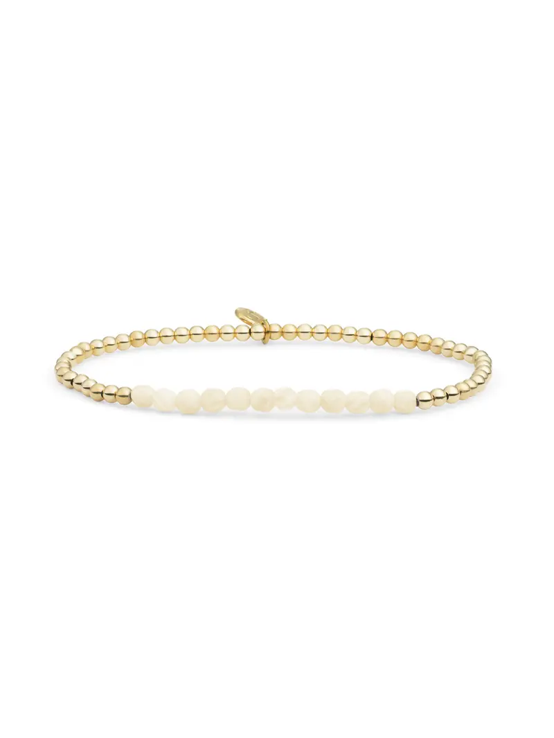 Universe Armband Beige Agate