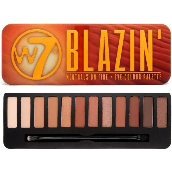 W7 Blazin oogschaduw palette