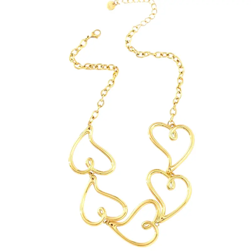 Wavey love statement ketting