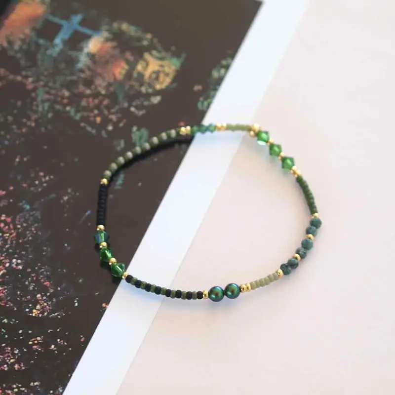 widaro armband green black