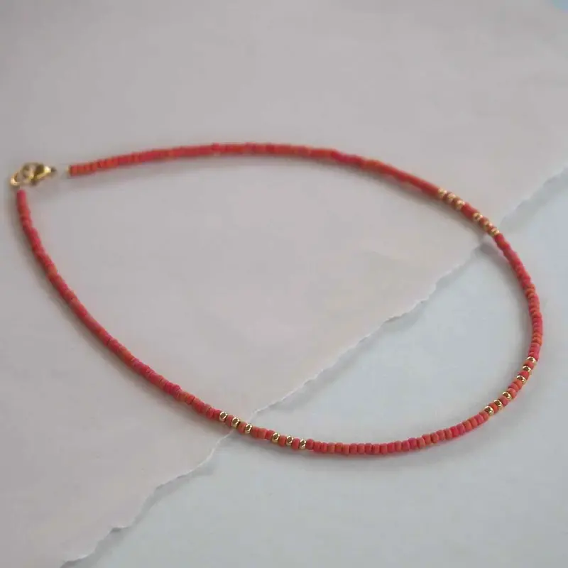 widaro ketting matte red vermillion