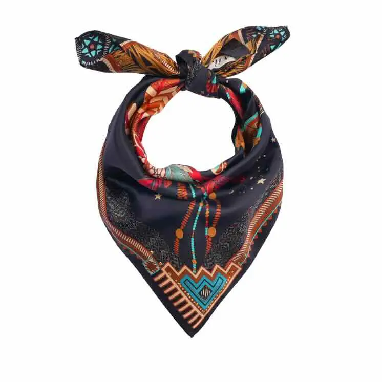 wild paris sjaal new western black mini