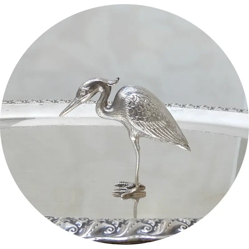 Zilveren Blauwe Reiger