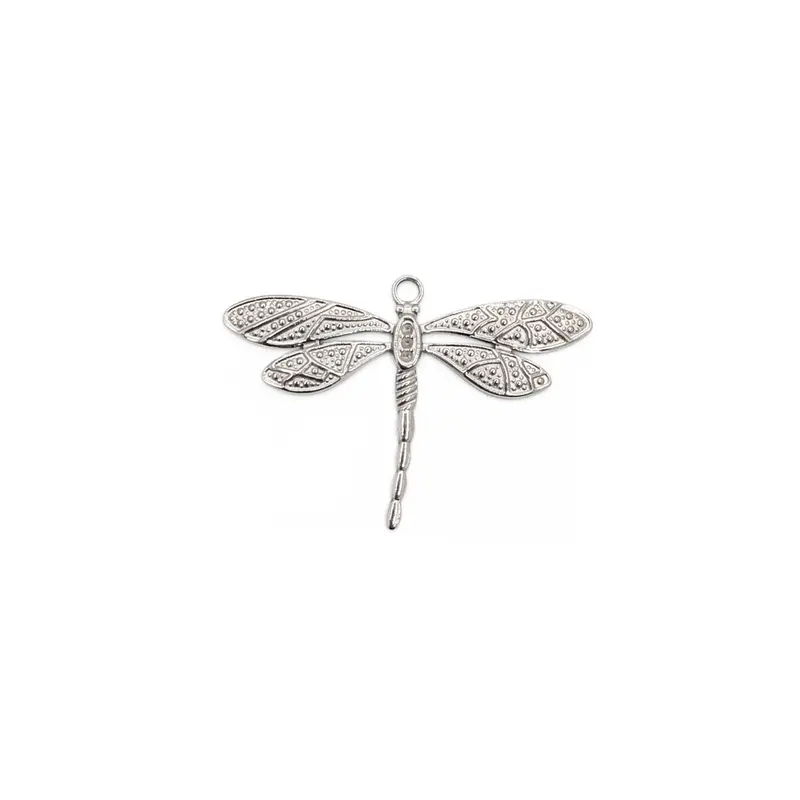 Zilveren libelle bedel