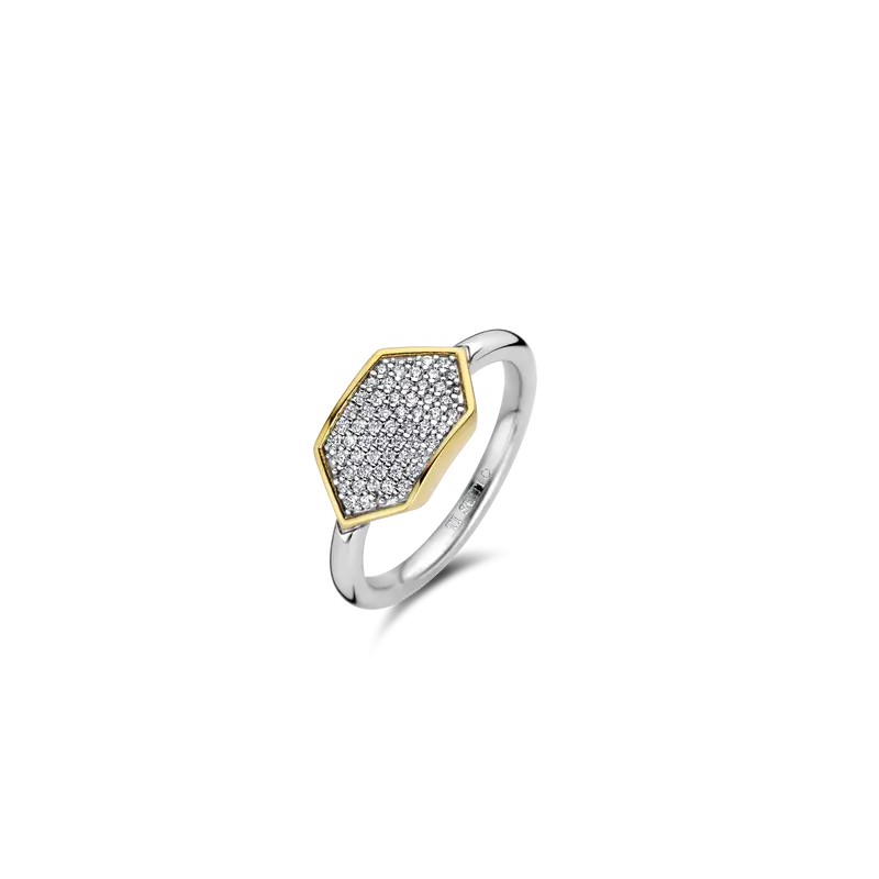 Zirkonia Cosmic Ring