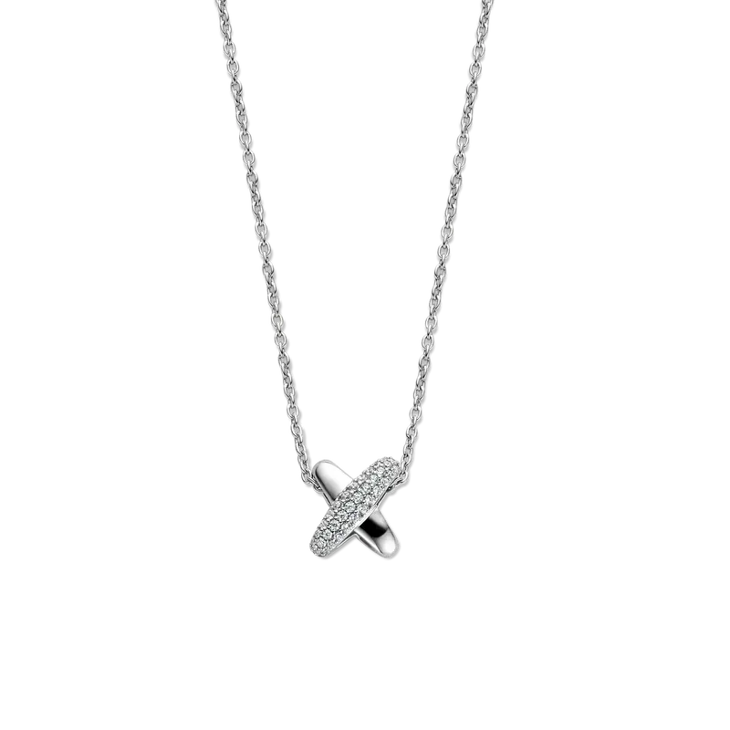 Zirkonia Cross Ketting