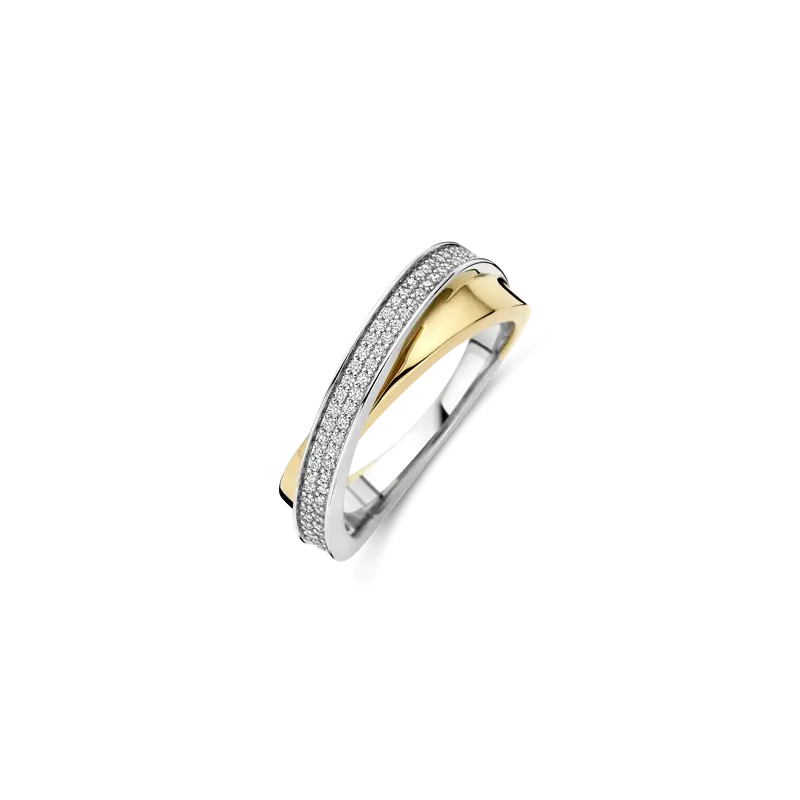 Zirkonia Crossover Ring