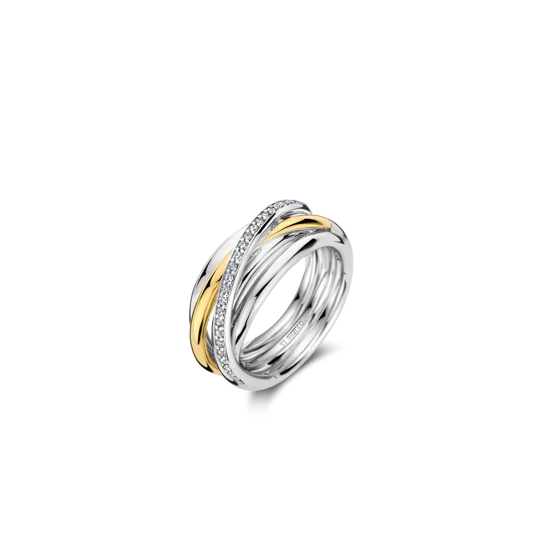 Zirkonia Crossover Ring - M model
