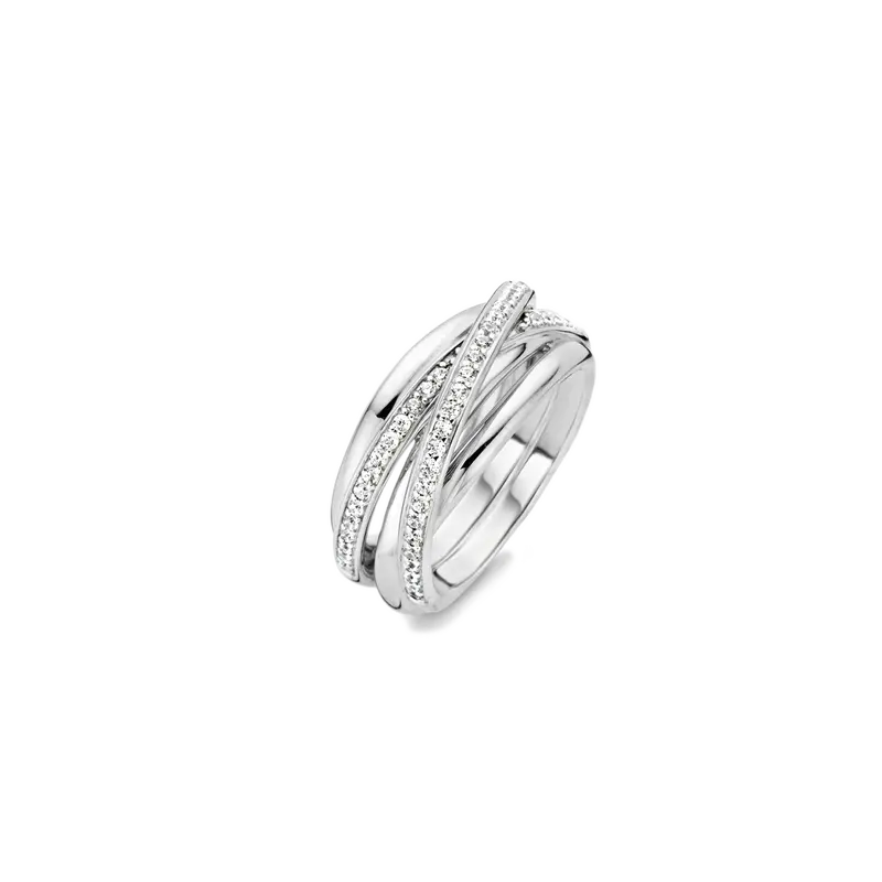 Zirkonia Crossover Ring - M model