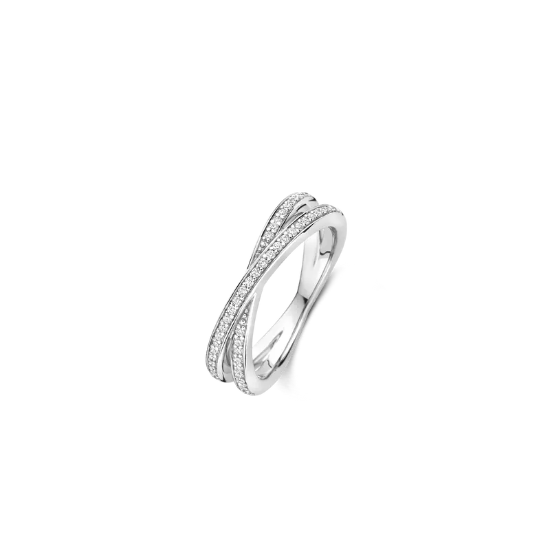 Zirkonia Crossover Ring - XS model