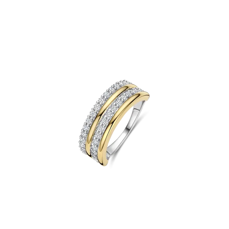 Zirkonia Layered Ring - M model