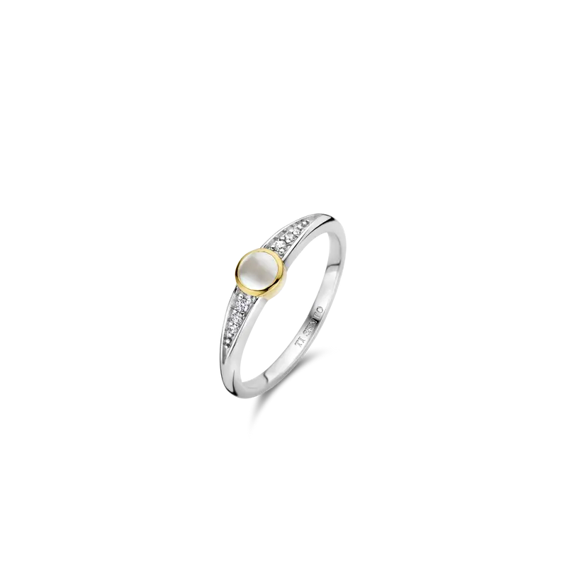 Zirkonia Moon Ring