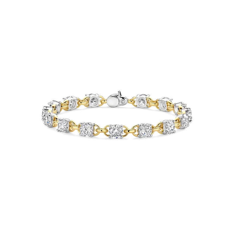 Zirkonia Schakel Armband
